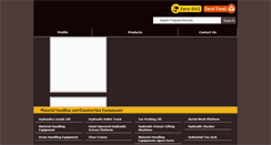 Desktop Screenshot of hydraulicstackerindia.com